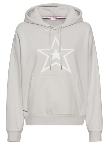 Kangaroos Kapuzensweatshirt in grau-weiß