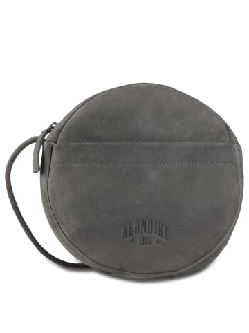 KLONDIKE 1896 Yukon Chloe runde - Schultertasche 20 cm in grau