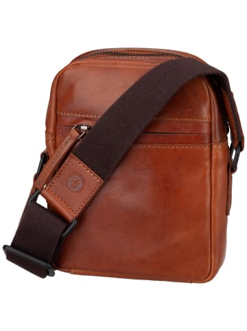 Greenburry Umhängetasche Newport Travel Umhänger Small in Caramel