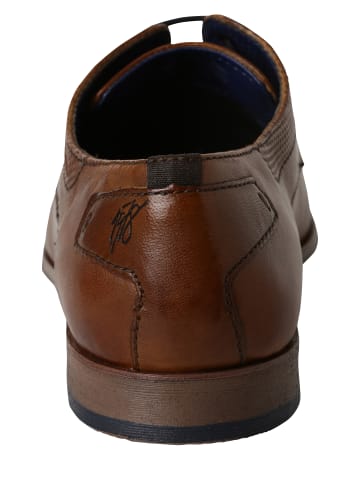 Bugatti Schnürschuhe in cognac - 0001