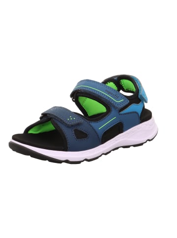superfit Sandale CRISS CROSS in Blau/Türkis