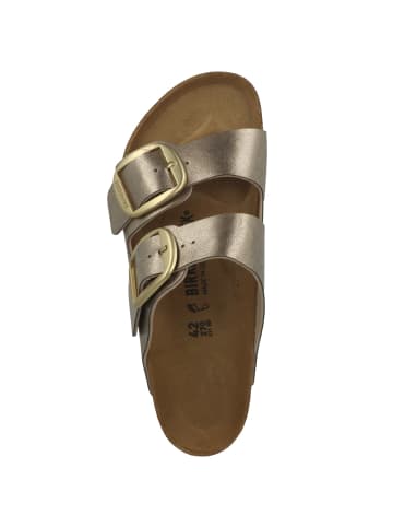 Birkenstock Sandale Arizona Big Buckle Birko-Flor Graceful normal in hellbraun