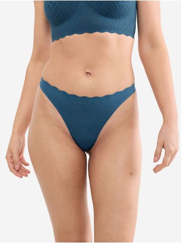 Sloggi String Blue ZERO Feel Bliss in SMOKY BLUE
