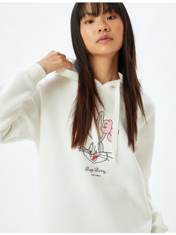 KOTON Sweatshirt in Ekru