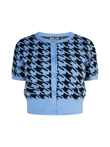 ROCKEASY Cardigan in BLAU