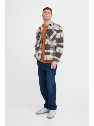 BLEND Hemdjacke BHShirt Fleece in Grau