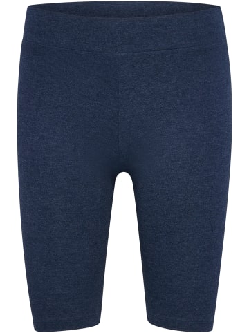 Hummel Tight Kurze Hose Hmlpulse Damen in DRESS BLUE MELANGE