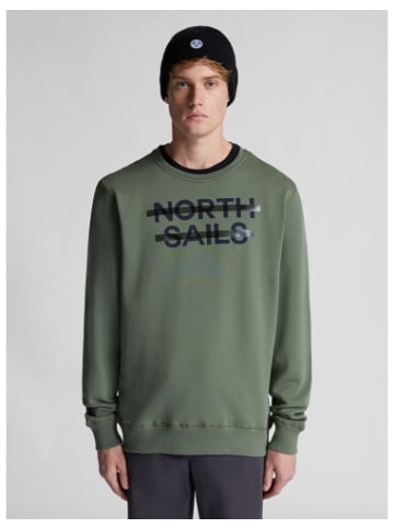 North Sails Sweatshirt in Grün