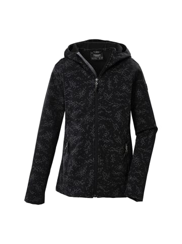 Killtec Softshelljacke mit Kapuze in Schwarz0110