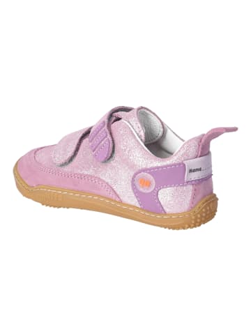 qnuffs Kindergarten Klett Halbschuh/Sneaker in pink