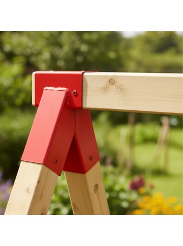 relaxdays Schaukelverbinder in Rot - 100°