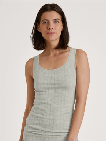 Calida Tank-Top in pigment grey melé