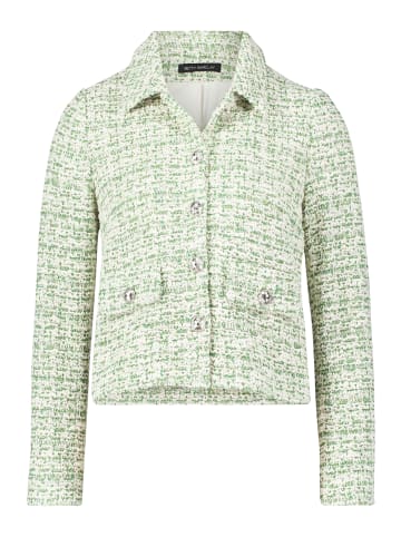 Betty Barclay Blazer-Jacke langarm in Green/Cream