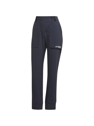 adidas TERREX YEAROUND SOFTSHELL PANTSW in Indigo