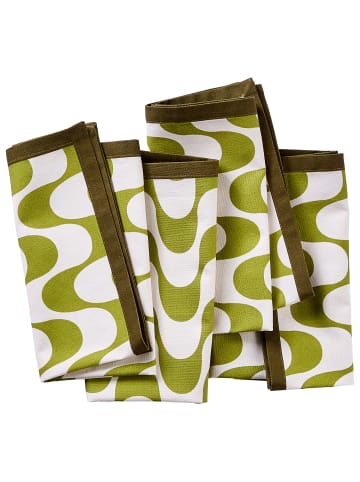 Butlers Serviette WAVY in Grün