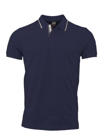 COLMAR Polo-Shirt mit angesetztem Kragen in Navy