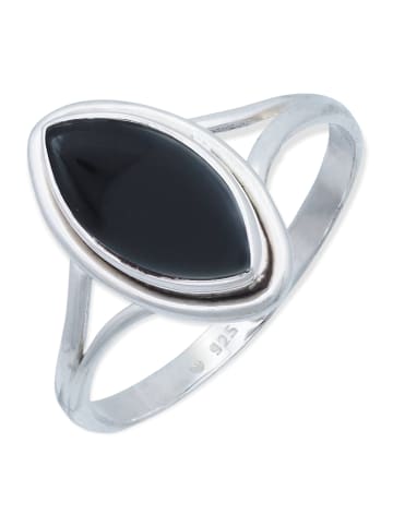 mantraroma 925er Silber - Ringe mit Onyx