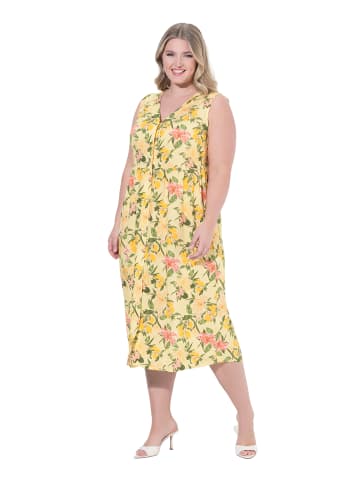 MIAMODA Kleid in sorbet gelb