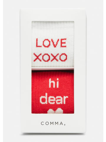 comma Socken in 0095_rot