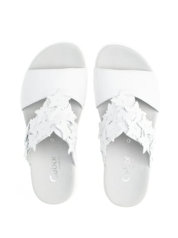 Gabor Komfort Sandalen für Damen in weiß