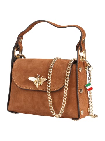 Florence Florence Umhängetasche Leder tan, braun ca. 19cm