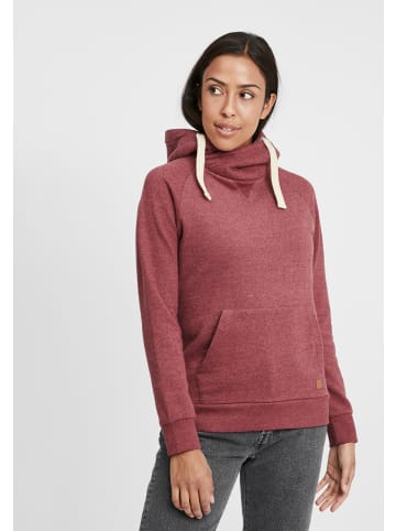 Oxmo Hoodie OXJulia Pile in Rot