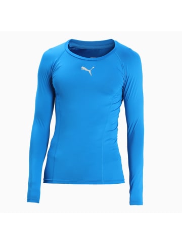 Puma T-Shirt "LIGA Baselayer Tee Longsleeve" in Blau