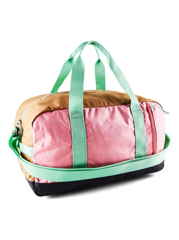 FJÄLLRÄVEN Vardag 33 Weekender Reisetasche 52 cm in poppy pink-khaki dust