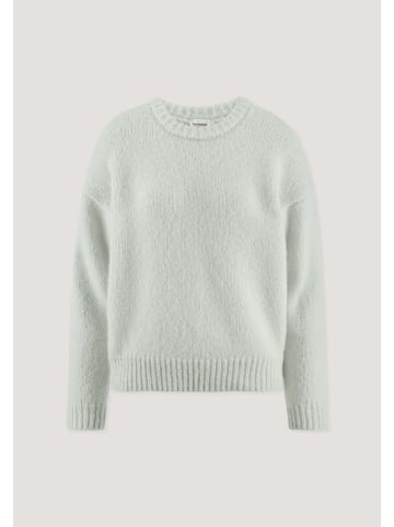 Hessnatur Strick Pullover in hellblau