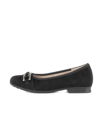Gabor Elegante Ballerinas in schwarz