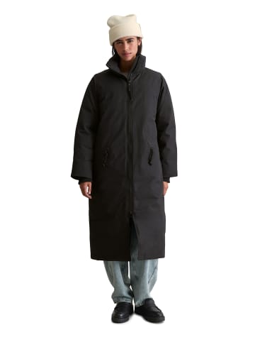 Outdoor-Steppmantel relaxed in Schwarz