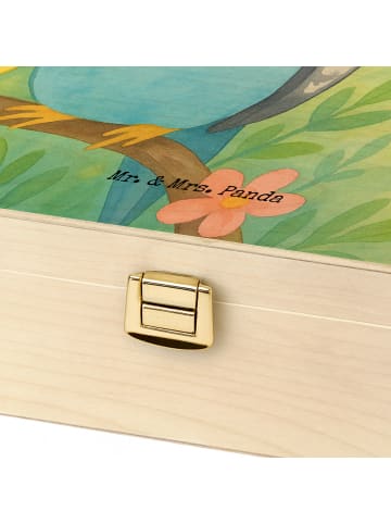 Mr. & Mrs. Panda Tee Box Wellensittich Liebe Design mit Spruch in Weiß