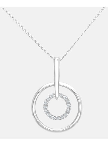 Diamant L'éternel Halskette mit Anhänger aus 375 Weißgold mit Diamant
