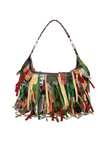 gaya Women Shoulder Bag in Orange Multicolor
