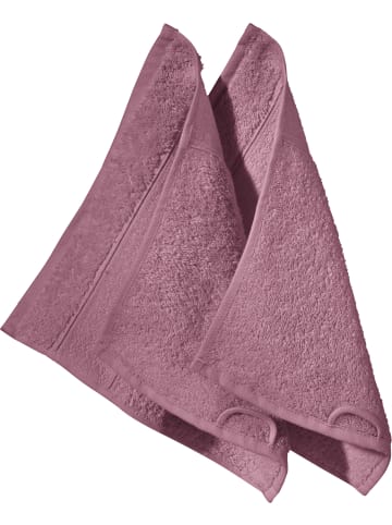 Erwin Müller Frottier Seiftuch 2er-Pack Karlsruhe in mauve