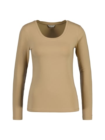 Gant Longsleeve 1er Pack in Beige (Dark Khaki)