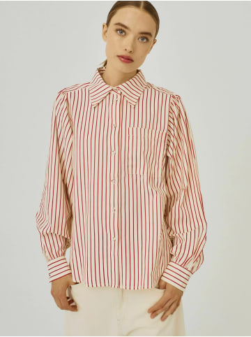 Norr Hemd Linna in Red stripes
