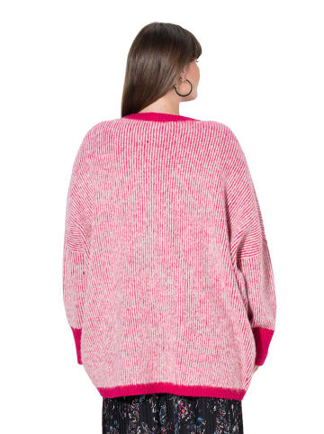 Ulla Popken Strickjacke in Sommerbeere