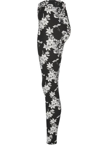 Urban Classics Leggings in blackflower