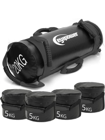 eyepower Gewichtssack Premium 20 KG schwarz schwarz