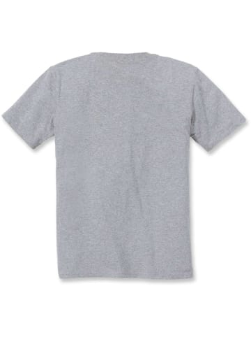 CARHARTT  Shirt "Workw. Pocket S/S 103067" in Grau