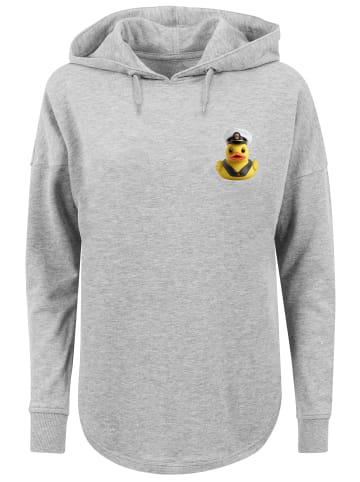 F4NT4STIC Oversized Hoodie Rubber Duck Captain OVERSIZE HOODIE in grau