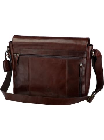 Leonhard Heyden Laptoptasche Cambridge 5255 Umhängetasche L in Rotbraun