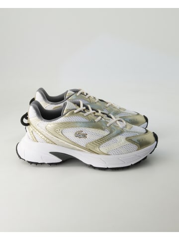 Lacoste Sportliche Schnürschuhe in Gold
