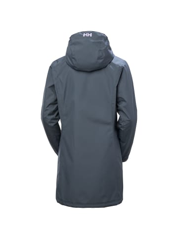Helly Hansen W LONG BELFASTWINTER JACKET in Rauchblau
