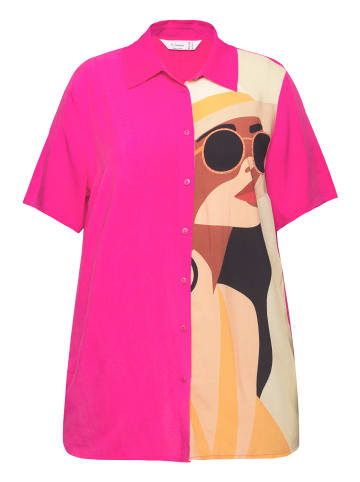 MIAMODA Hemdbluse in neon berry