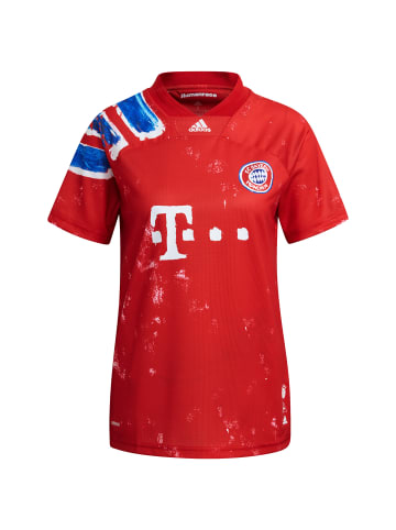 adidas Performance Fußballtrikot FC Bayern München Human Race FC in rot / blau