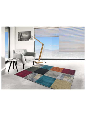 Atticgo Flachgewebe-Teppich NEILA in mehrfarbig
