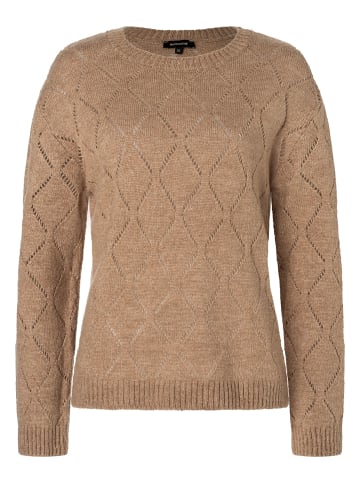 More & More Ajourpullover in beige macchiato