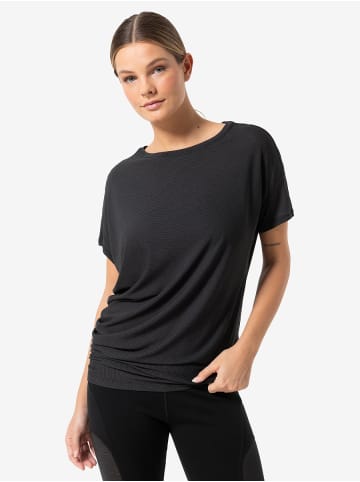 super.natural LOOSE AIR TEE in Schwarz